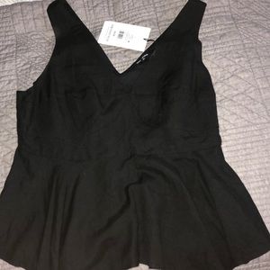 Peplum tank